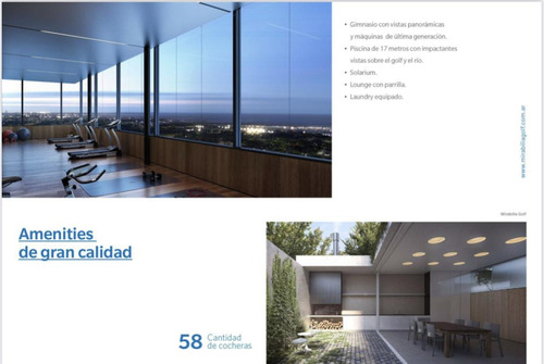 Imagen 7 de 9 de Departamento - Belgrano - 4 Ambientes - Mirabilia Golf - Coch - Seguridad - Amenities