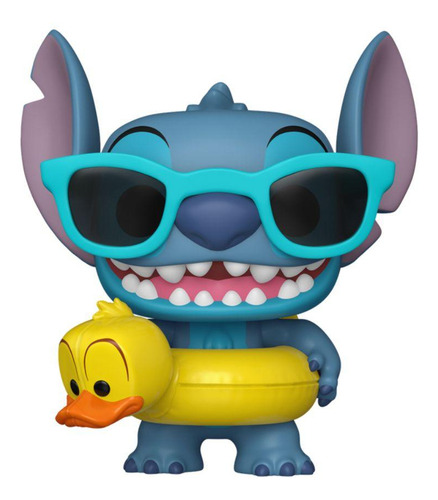Boneco Funko Pop! Disney Lilo & Stitch Com Boia