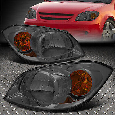 For 05-10 Chevy Cobalt Pontiac G5 Smoked Housing Clear C Oae