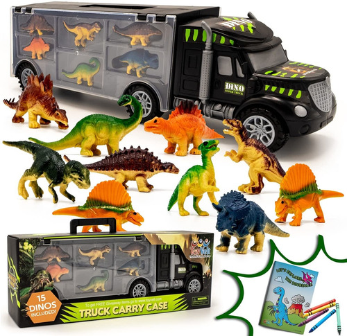 Megatoybrand Dinosaurs Transport Car Carrier Truck Toy ...