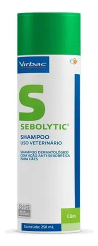 Sebolytic Spherulites Shampoo Para Cães 250ml - Virbac