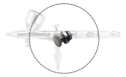 Valvula Ajuste Do Ar 704 Aerografo Bc 60