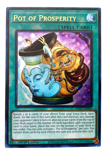 Pot Of Prosperity Ultra Rare Yugioh!