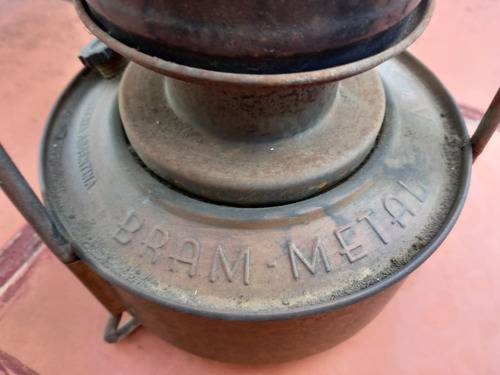 Antiguo Calentador Bram Metal Bronce $ Por Cada Uno (Usado)
