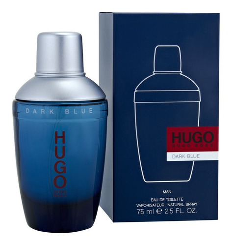 Perfume Hugo Dark Blue 75 Ml Caballero ¡¡ 100% Originales¡