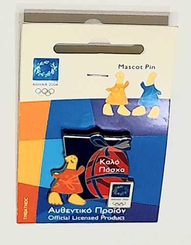 Pin Oficial Juegos Olímpicos Atenas 2004 Grecia Pascuas