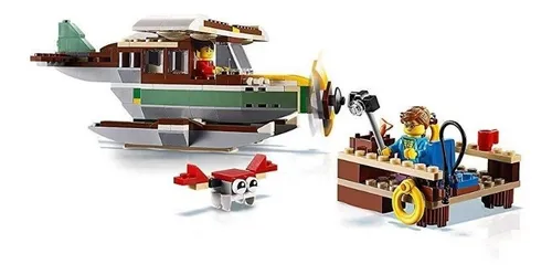 Lego Creator Casa Flotante Del Rio 31093 396 Pz Cuotas sin inter s