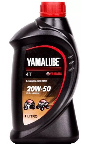 Kit Troca Oleo E Filtro Fazer 250 Yamalube 20w50
