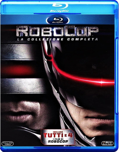 Blu-ray Robocop - Coleção Com 4 Filmes - Dub. Leg. Original