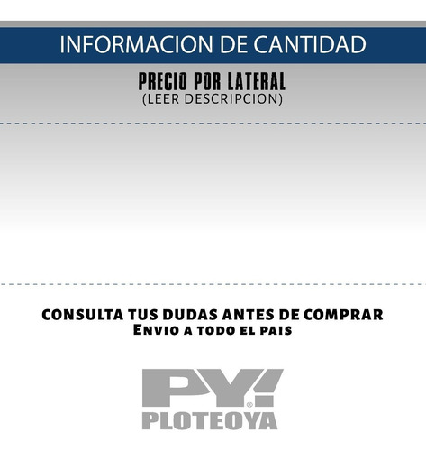 Calco Franjas Toyota Hilux 4x4 4x2 - Calcomania Ploteoya!