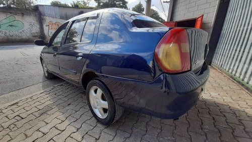 Renault Clio 1.6 Flex Privilege 2007 - 2008 Azul