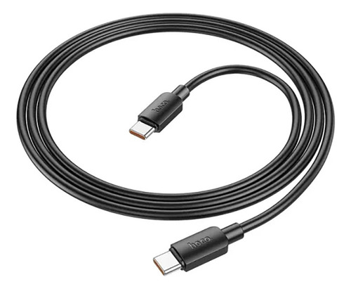 Cable Hoco X96 Hyper Usb Tipo C A Usb Tipo C 100w 1m Negro