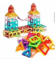 Comprar Bloques Magnéticos Para Niños. Construcción. 50 Piezas