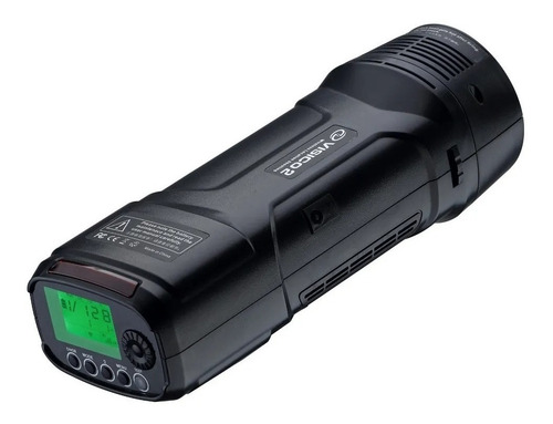 Imagen 2 de 9 de Flash Visico 2 Ttl Hss 200w Bat. + Emisor Canon Nikon O Sony