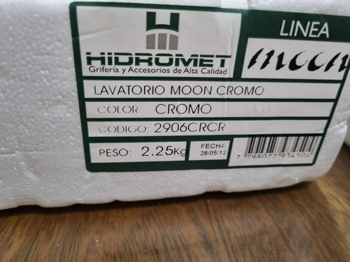 Griferia Lavatorio Hidromet Moon