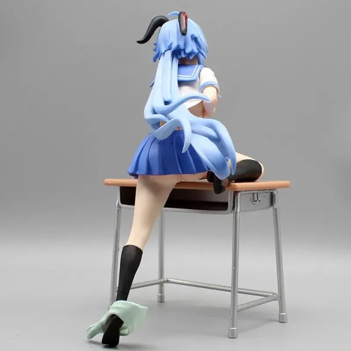 Figura Ganyu Colegiala +18 22cm Genshin Impact Importado