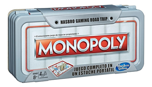 Juego De Mesa Monopoly En Valija De Viaje Hasbro Oferta
