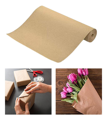 Papel De Embalaje De Rollo De Papel 23,6 Pulgadas De Ancho