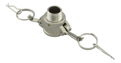 Conector Hembra Inox. Cuerda Npt Tipo B 3/4 B75-ss