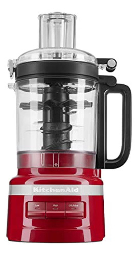 Procesador De Alimentos Kitchenaid De 9 Tazas, Color Rojo