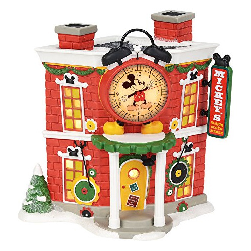 Department 56 Porcelana, Reloj Despertador De Mickey De Disn