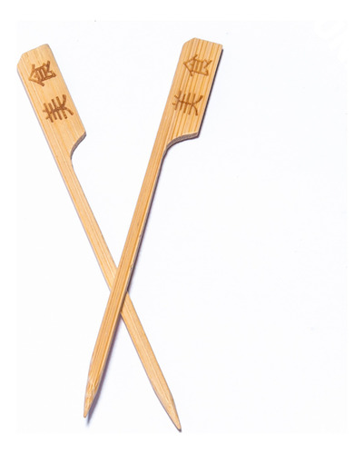 100 Espeto Enfeite Oriental 9cm Evento Lanches Coquetel
