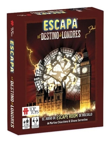 Juego Escapa Escape Room Destino Londres Y Prueba Final Top