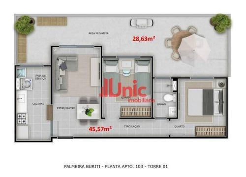 Imagem 11 de 12 de Residencial Palmeira Buriti, 706 Sul - 31