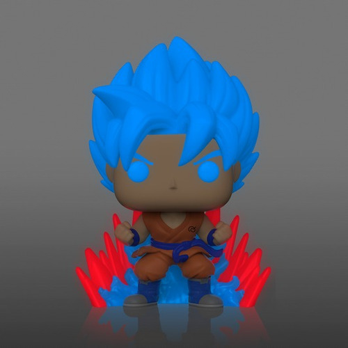 Funko Pop! Ssgss Goku Kaio-ken X20 Brilla En La Oscuridad