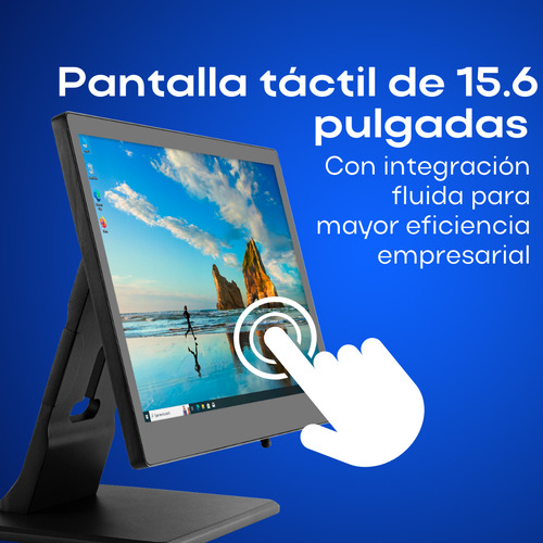 Punto De Venta Windows 10 Pantalla Táctil 15.6''