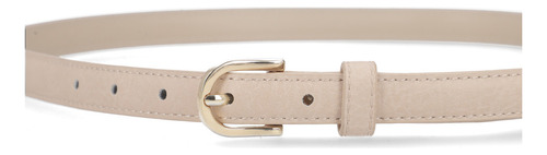 2-pack Cinturón Ozono Para Mujer Estilo 110923 Negro-beige Negro - Beige 30