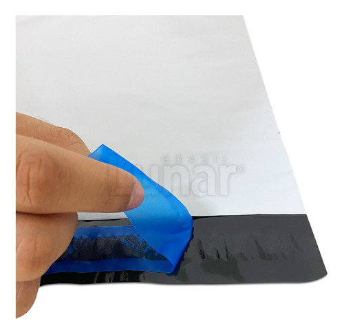 Imagem 3 de 7 de Envelope Segurança Plástico 32x40 C/ Lacre 100 Unidades