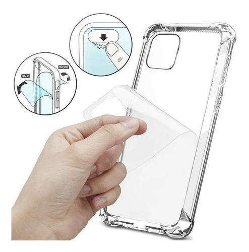 Imagen 3 de 9 de Funda Acrigel Uso Rudo Anti Impacto Para Celulares Samsung