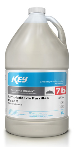 Limpiador De Parrillas Key 4 Litros Paso 2