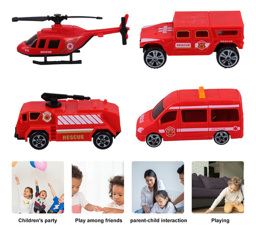 Juguete De Ingeniería Para Niños, Modelo De Coche De 4 Pieza