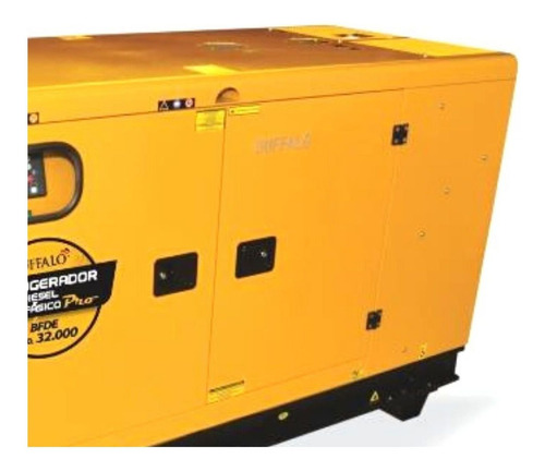 Motogerador Bfde 32kva Monofásico Silencioso Com Ats