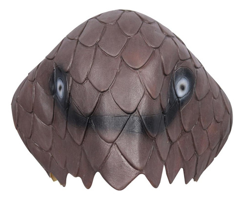 Capa De Rosto De Cobra Assustadora De Halloween Horror Latex