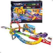 Comprar Pista Radical Super Disputa Corrida Looping Com 4 Carrinhos
