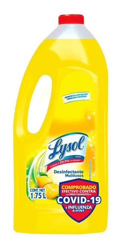 Desinfectante De Superficies Líquido Lysol Citrus 1.75l