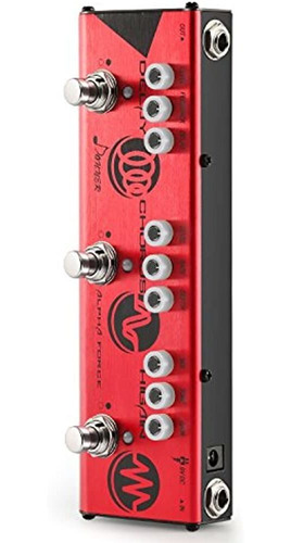 Donner Multi Guitarra Pedal De Efecto Alpha Force 3 Tipos Ef