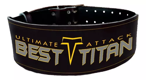 Cinturon Reforzado Best Titan Hebilla Powerlifting Genetic
