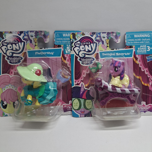 2 My Little Pony Fluttershy Y Twilight Sparkle (Usado)