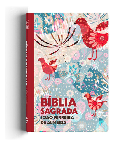 Bíblia RC grande - 1 Cor capa especial - Estampa pássaros, de Almeida, João Ferreira de. Geo-Gráfica e Editora Ltda, capa dura em português, 2019