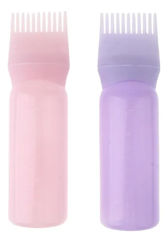 2 Pedazos Aplicador De Botella De Tinte Para Cabello De