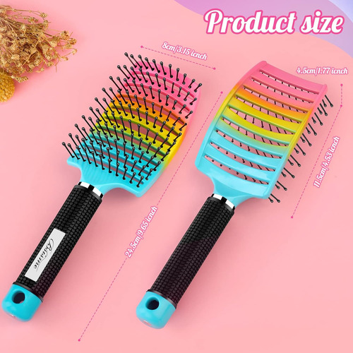 Cepillo Para El Cabello, Cepillo Curvado Para Secado Rápi...