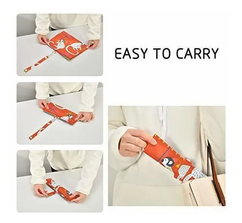 Bolsa Para Zapatos - Unise Vintage Monkeys Con Paraguas Chin
