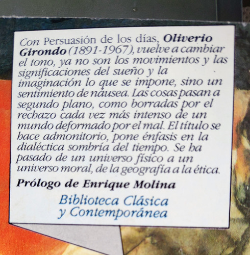 Espantapájaros Y Tres Libros Más, Oliverio Girondo, Losada (Usado)