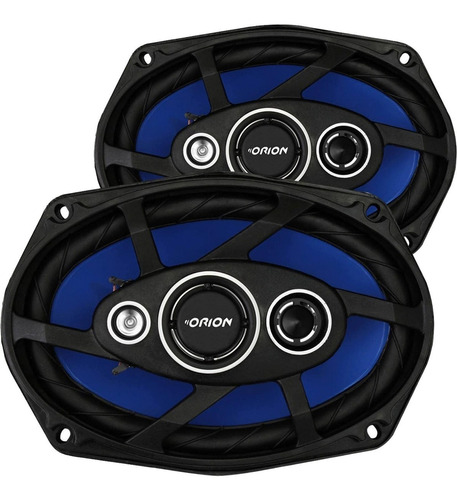 Par De Alto Auto Falantes Orion Tsr 69 6x9 Quadriaxial 110w