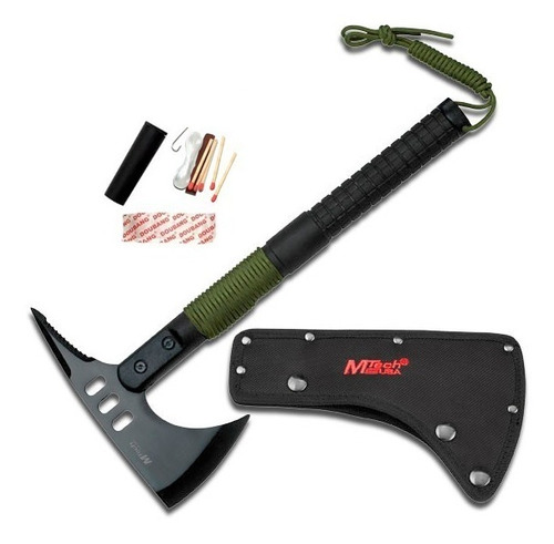 Tomahawk O Hacha De Combate Mtech Usa Axe10 Kit Supervivenci