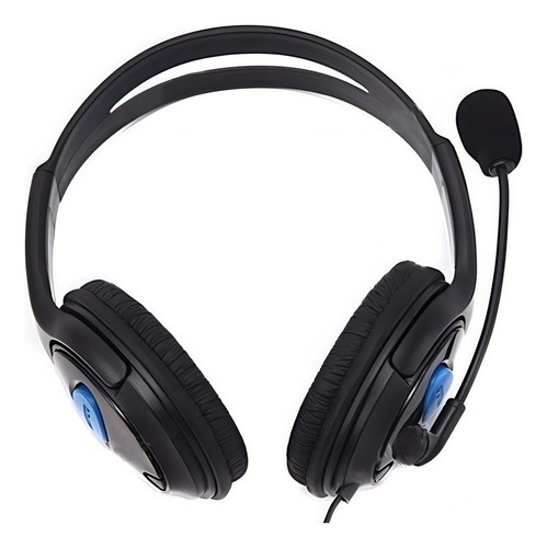 Headset Gamer Com Microfone E Fone Xbox One Ps4 Pc Mobile Cor Preto
